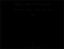 Tablet Screenshot of curtissabbottphotographer.com